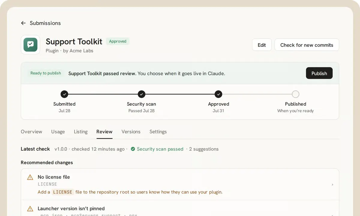 Anthropic Opens Claude Plugin Portal With 110x MCP Growth This Year