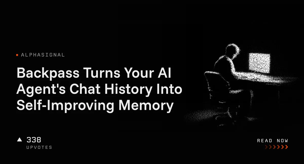 Backpass Turns Your AI Agent's Chat History Into Self-Improving Memory