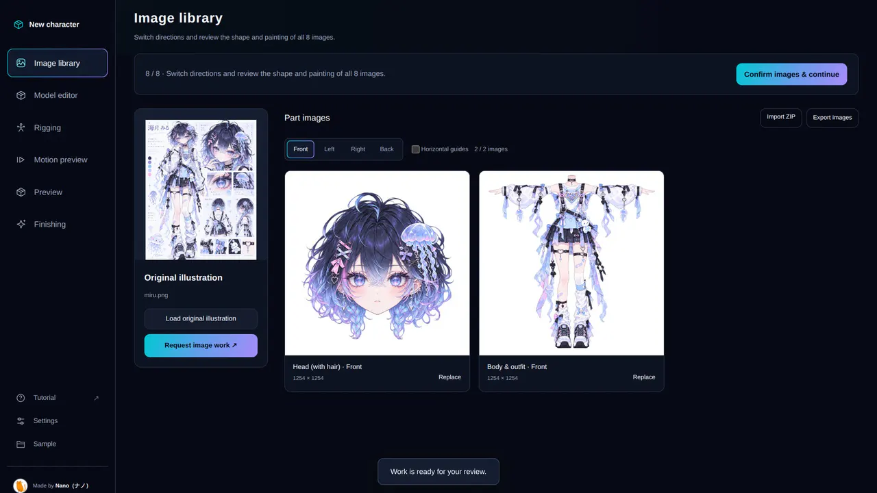 Charakuru Turns a Single 2D Drawing Into a Rigged 3D Avatar