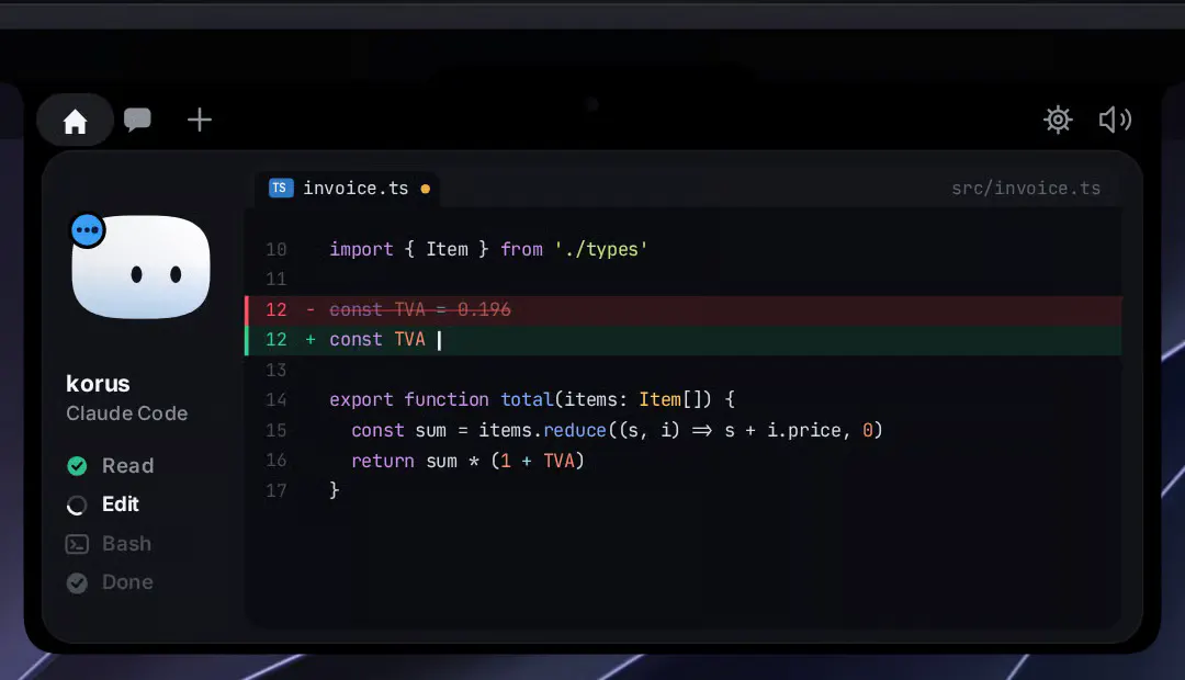Coucou Puts Claude Code Agent Approvals Inside Your Mac's Notch