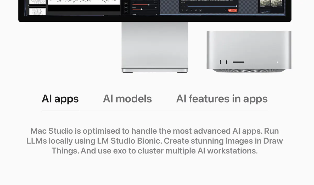 Exo Turns Four Mac Studios Into a 4.8TB/s AI Cluster