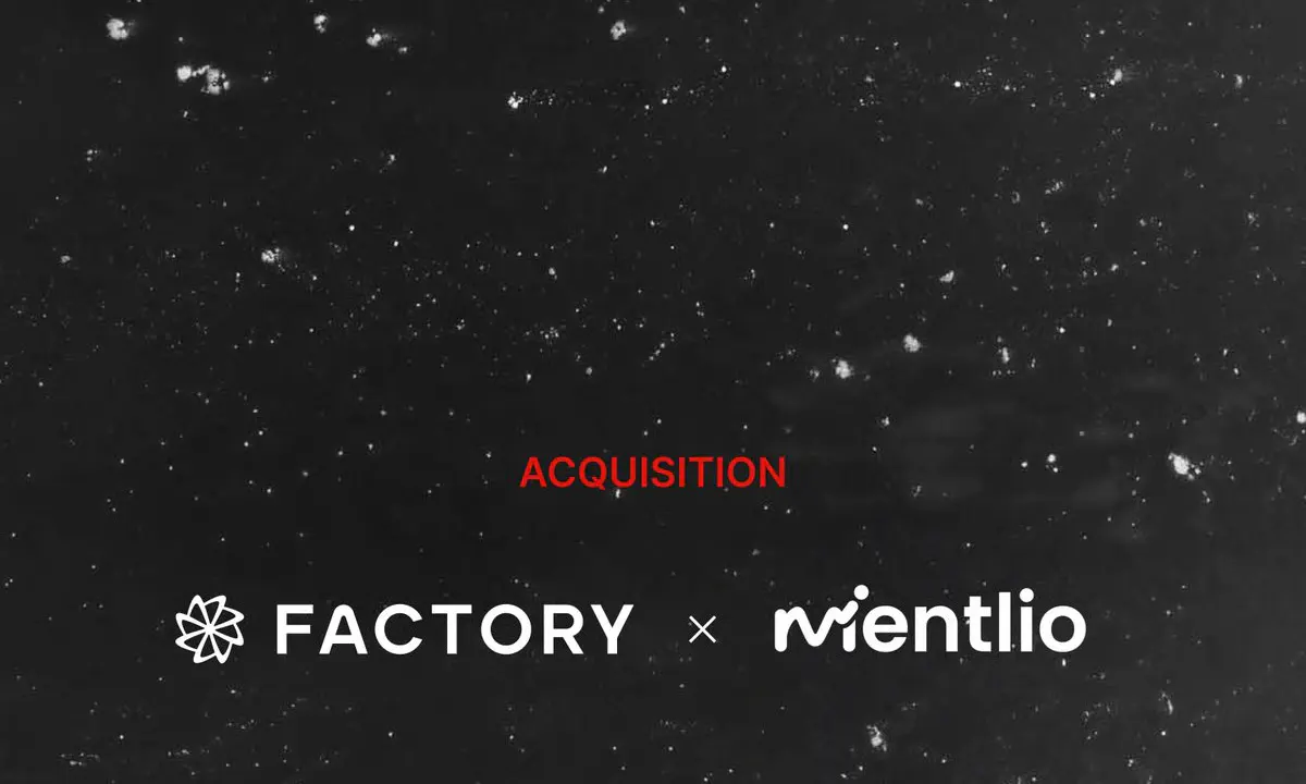 Factory Acquires Mentlio to Cut Coding Agent Costs by 30%