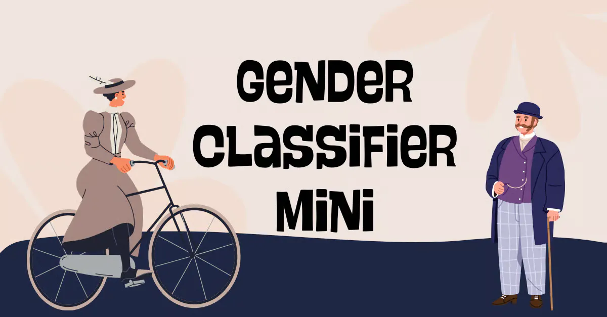 Gender-Classifier-Mini Hits 97.2% Accuracy and 778K Monthly Downloads