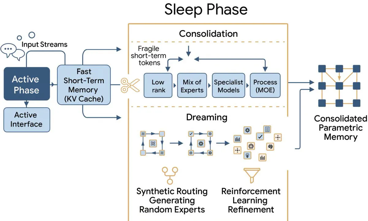 Google's Sleep Framework Lets AI Models Keep Learning Without Forgetting