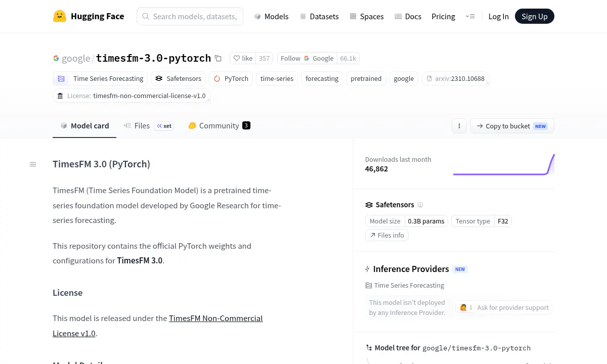 Google's TimesFM 3.0 Forecasts Multiple Time Series at Once Without Retraining