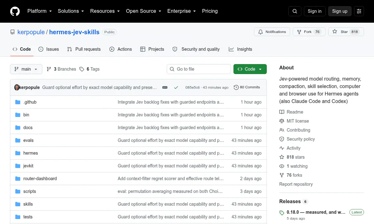 Hermes Plugin Hands Agent Triage to Jev in 0.4 Seconds