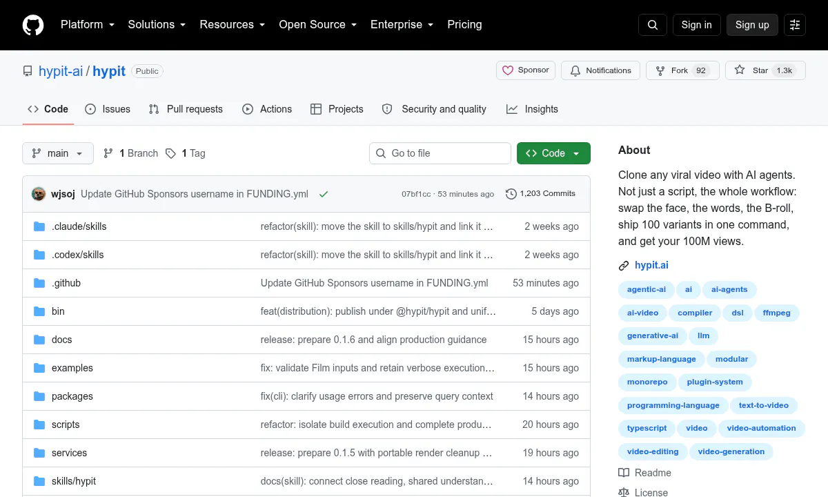 Hypit Lets Claude Code Turn Short-Form Videos Into Editable Code