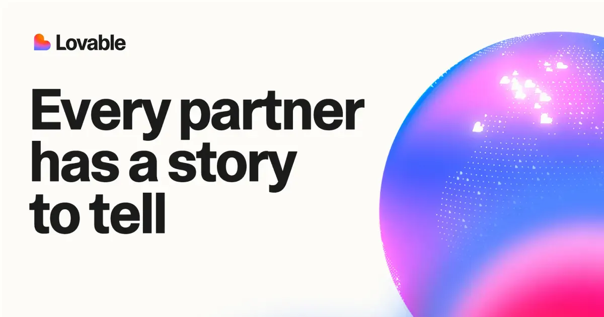 Lovable Turns 800,000 Freelancers Into a Paid Partner Sales Force