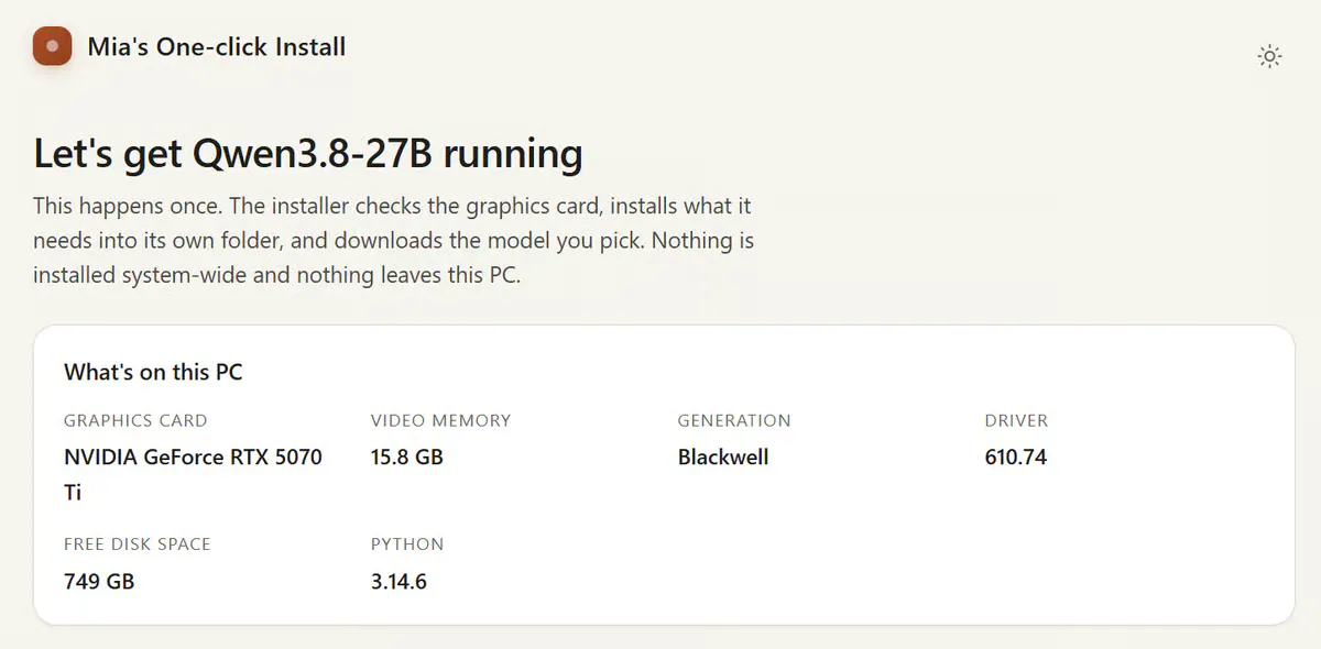 MiaAI's Qwen3.8-27B Installer Boosts JSON and Code Speed by 78%