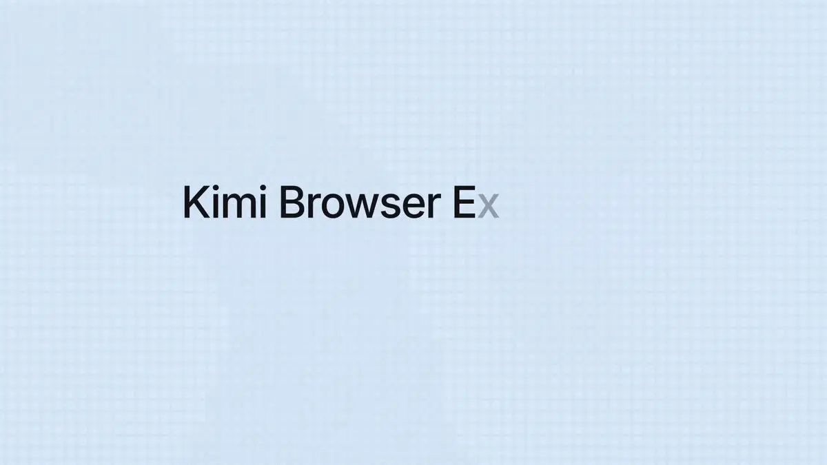 Moonshot AI Turns Kimi Browser Extension Into a Chat-Driven Web Agent