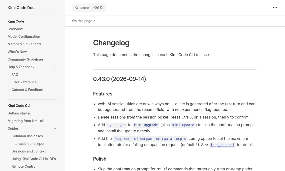 Moonshot's Kimi Code 0.42.0 Makes Multi-Model Routing a Default Feature
