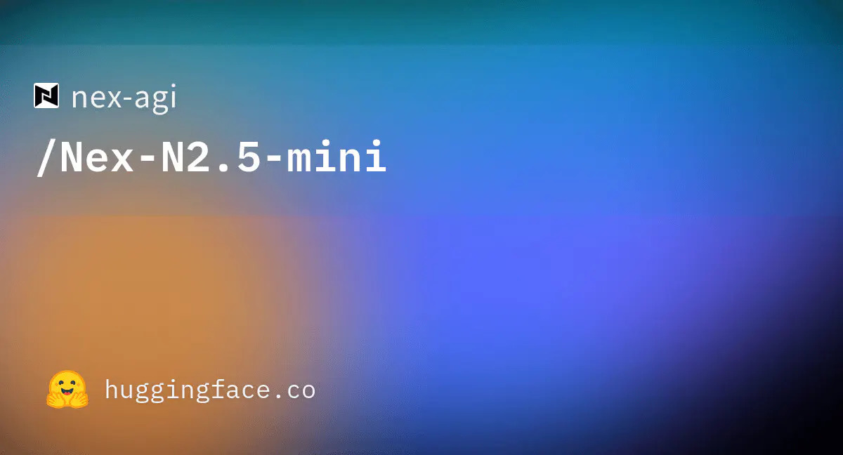 Nex-AGI Releases Nex-N2.5 Open Agents That Browse, Click, and Code