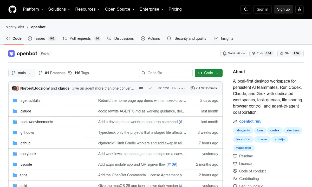 Nightly Labs' OpenBot Runs Multiple Coding Agents From One Desktop App
