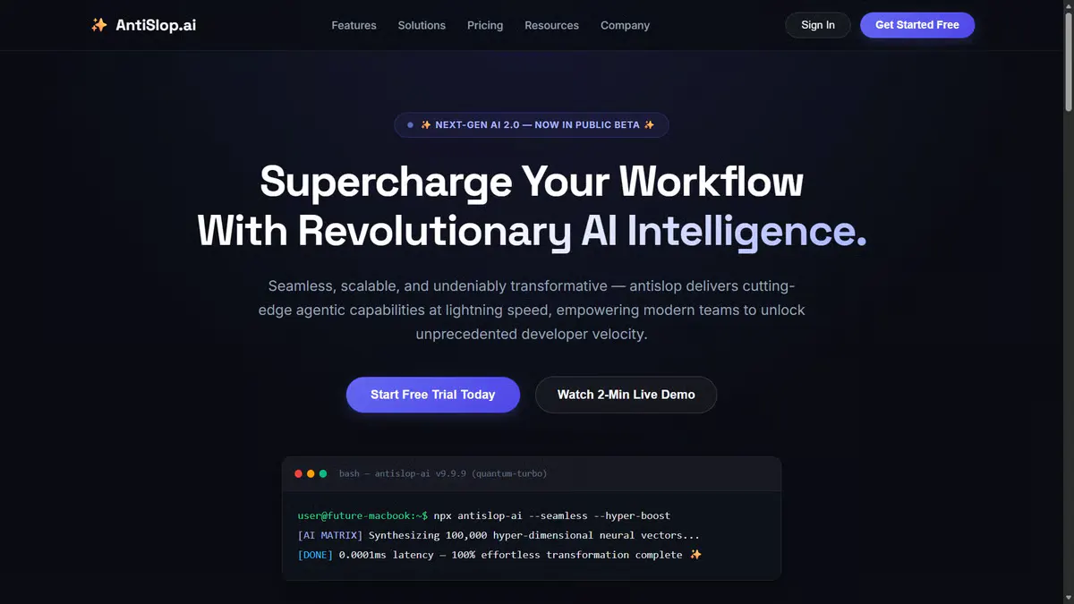 Open-Source Antislop Filters Generic AI Output Across 7 Coding Agents