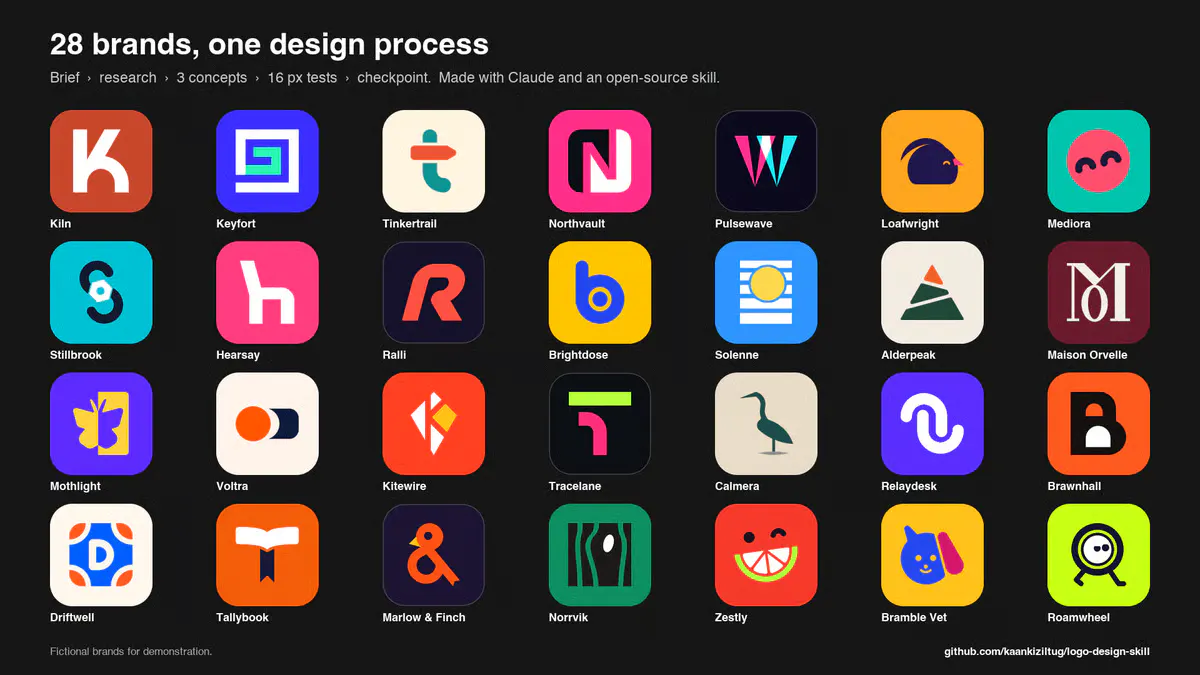 Open-Source Skill Gives Claude a Structured Logo Design Workflow
