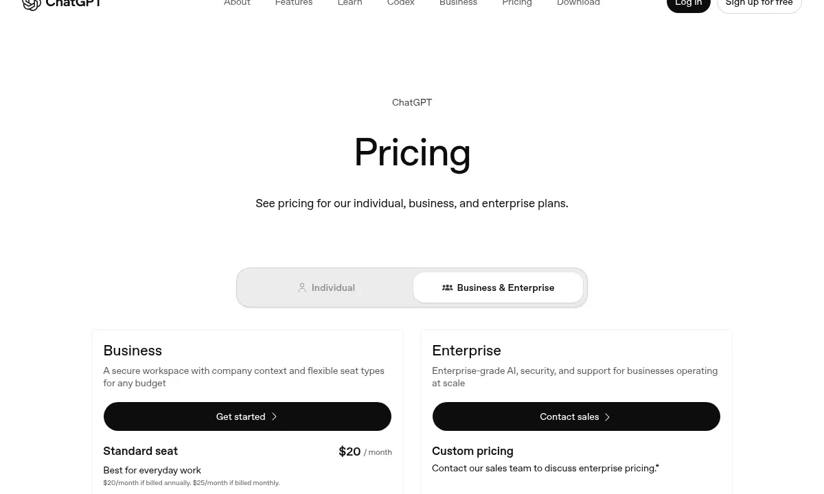 OpenAI Adds Premium ChatGPT Business Seats at 5x Capacity for Power Users