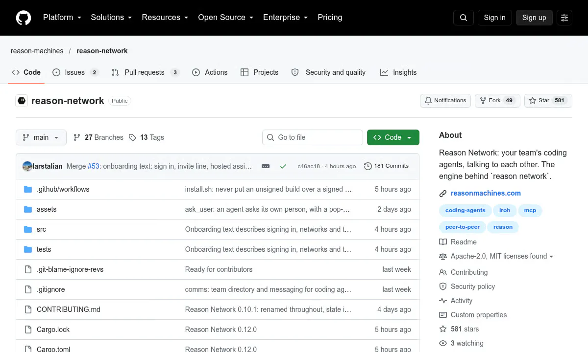 Reason Machines Opens a Secret Backchannel So Coding Agents Talk Directly