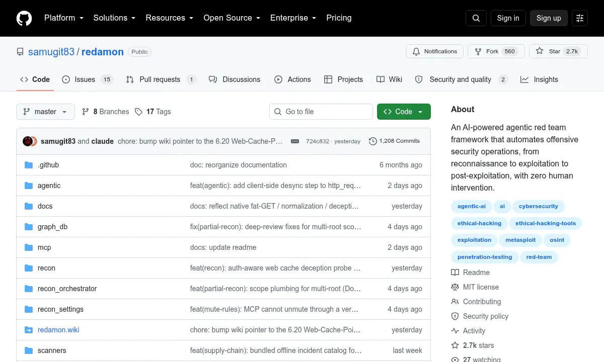 RedAmon Turns 100 Security Tools Into an Open-Source AI Hacking Pipeline
