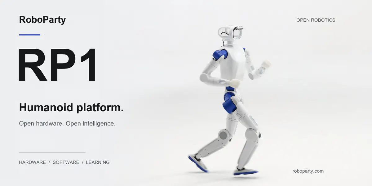 RoboParty Opens RP1 Humanoid Robot From CAD to Reinforcement Learning