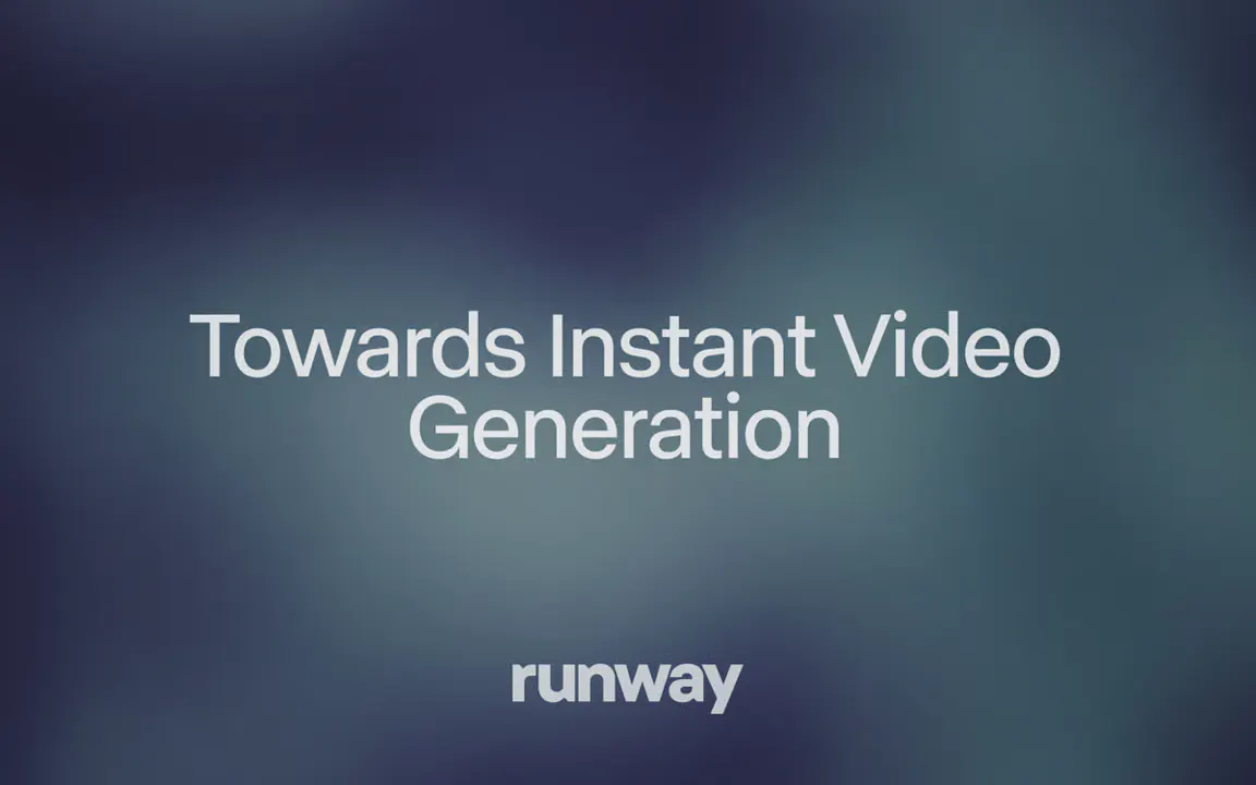 Runway Rebuilds Gen-4.5 to Stream Video Frames in Real Time