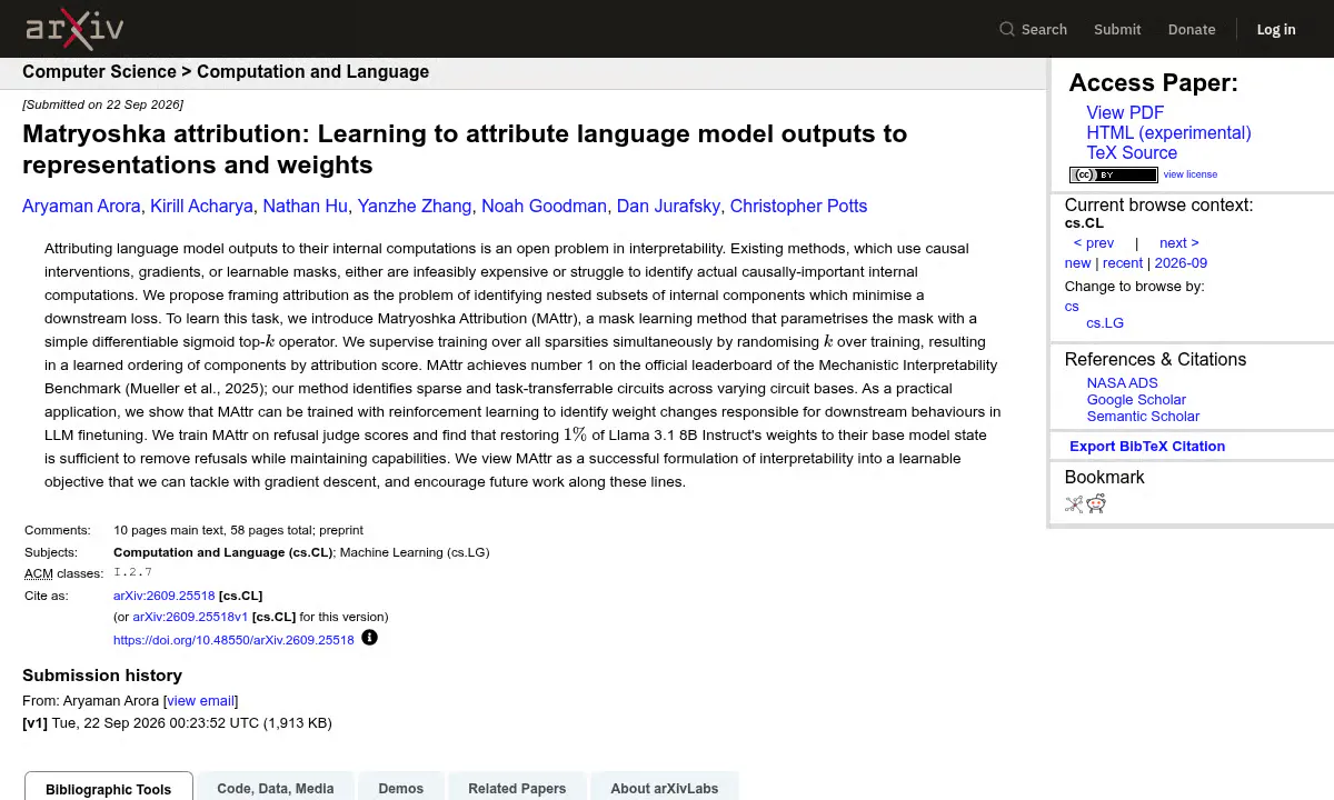 Stanford's MAttr Tops AI Interpretability Benchmark by Nearly 3x