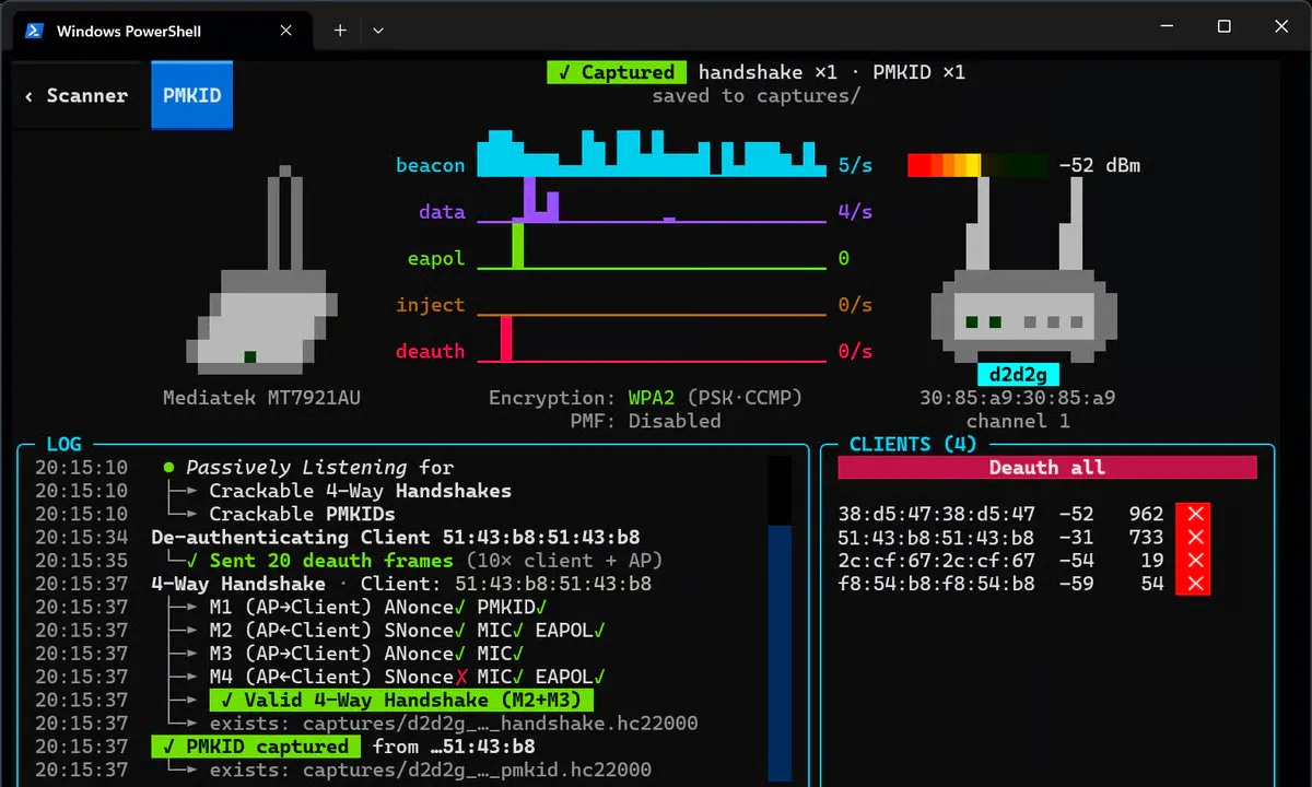 wifit3 Brings Wi-Fi Hacking Tools to Windows Without Linux or Root