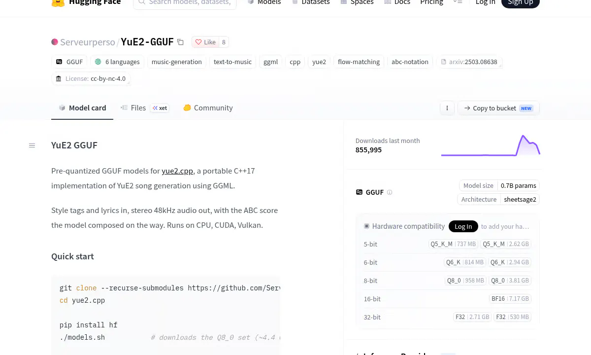 YuE2 Now Generates Full Songs Locally Without Python or PyTorch