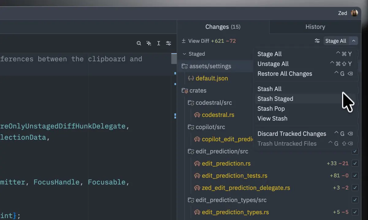 Zed 1.17 Turns Your Code Editor Into an Interactive Data Viewer